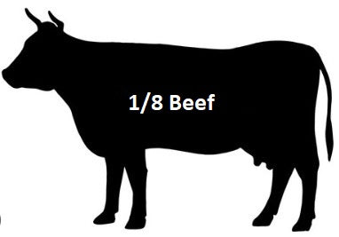 2025 - Eighth Beef: 50-60lbs